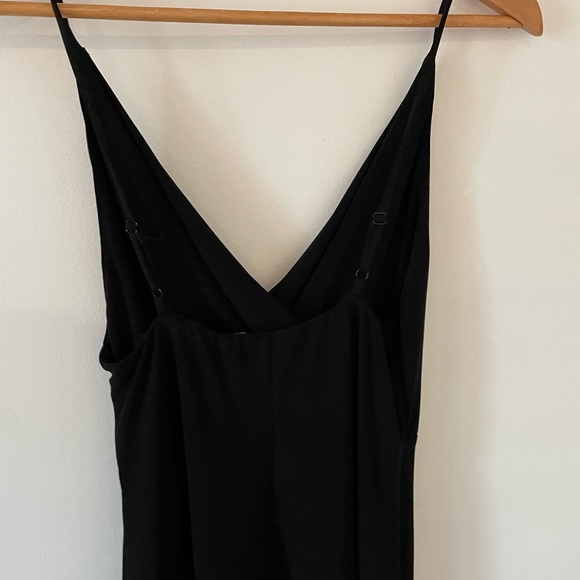 Black Maxi Prom Dress! (with slit) - Picture 5 of 6